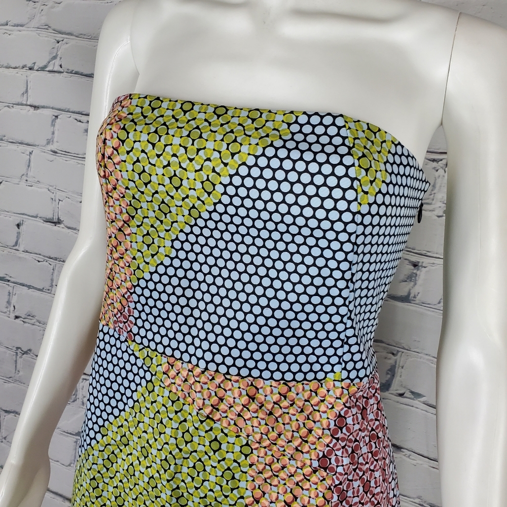 Kate Spade Saturday Strapless Pattern Dress - Picture 4 of 7